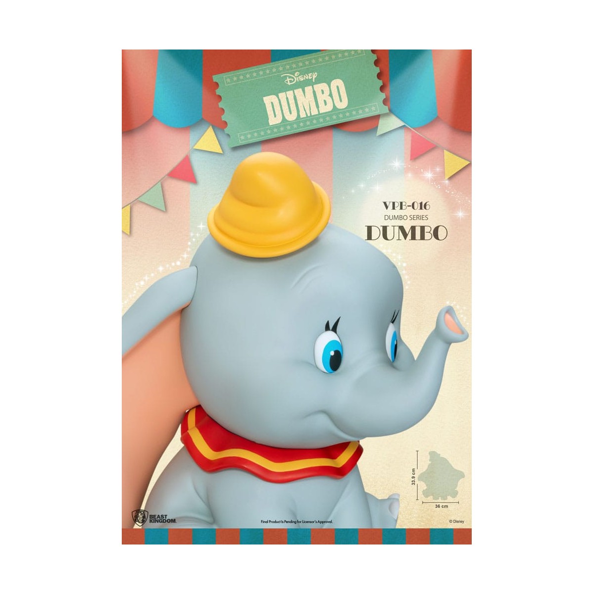 Beast Kingdom Disney - DUMBO giant money box