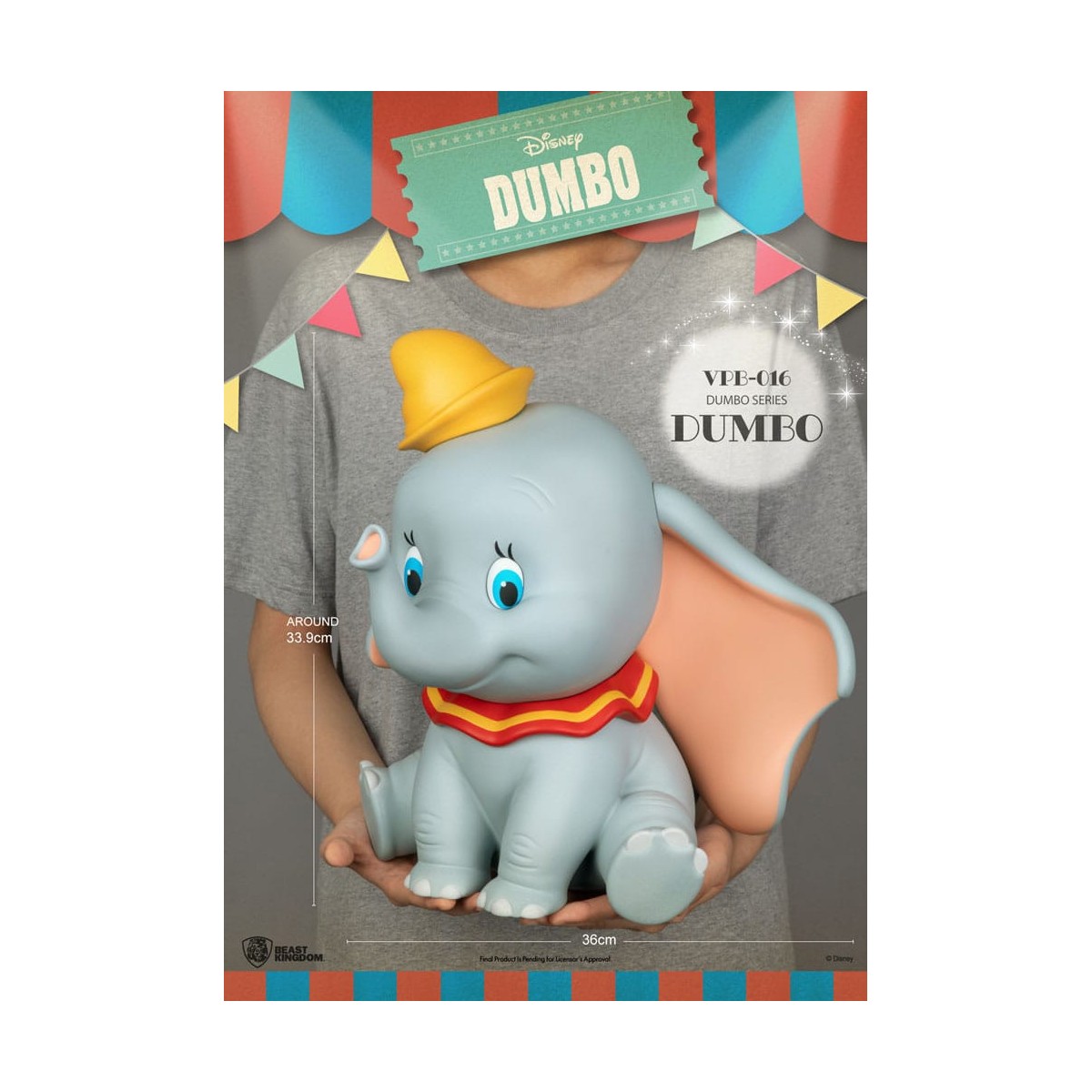 Beast Kingdom Disney - DUMBO giant money box