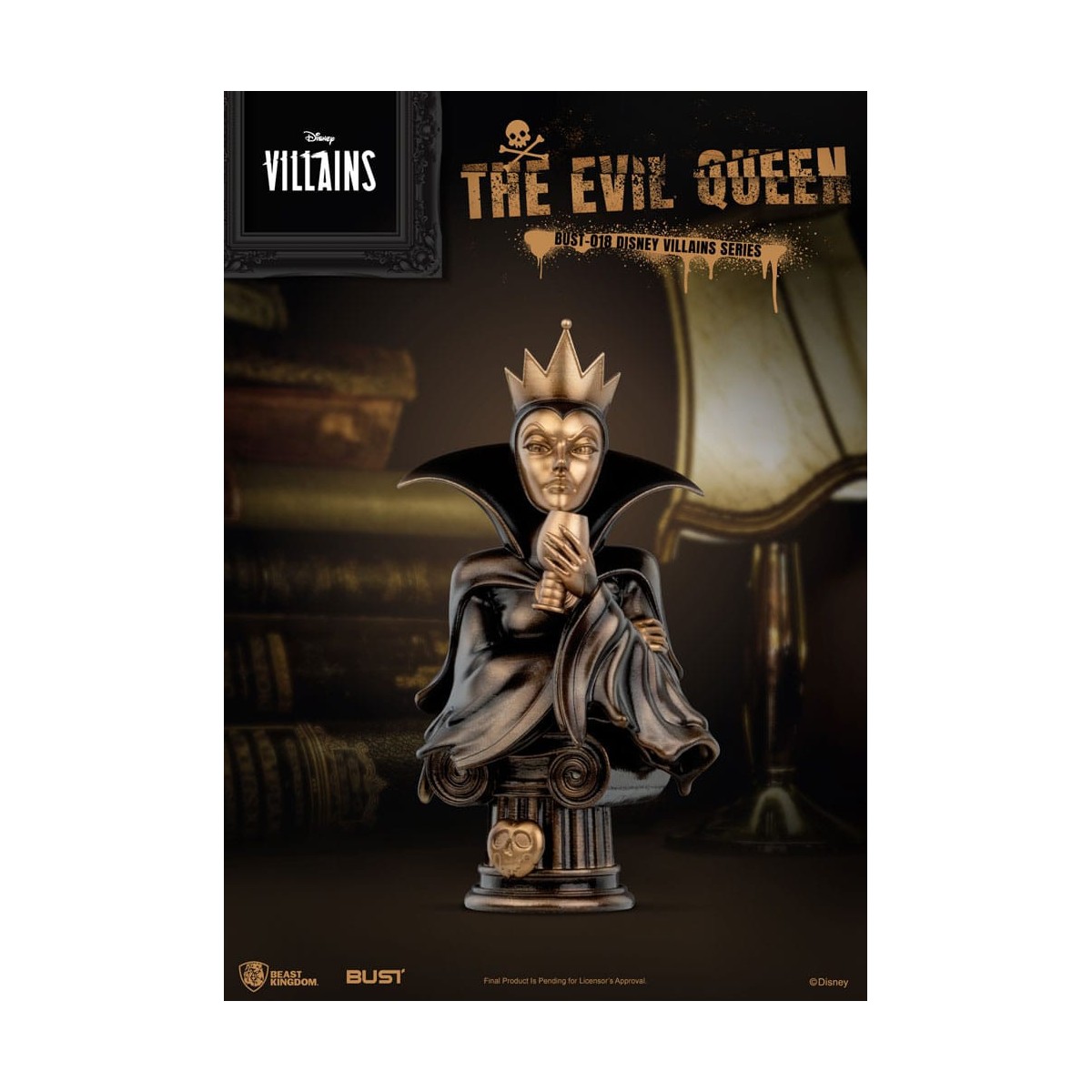 Beast Kingdom - Disney Villains Series The Evil Queen pvc bust