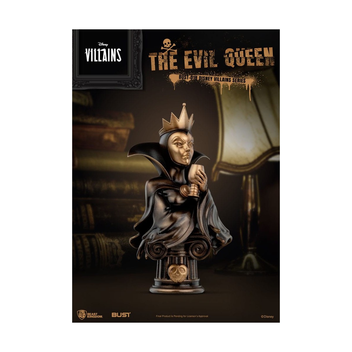 Beast Kingdom - Disney Villains Series The Evil Queen pvc bust