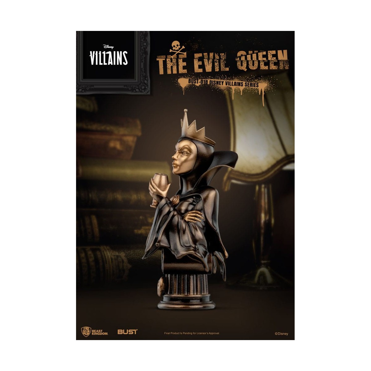 Beast Kingdom - Disney Villains Series The Evil Queen pvc bust