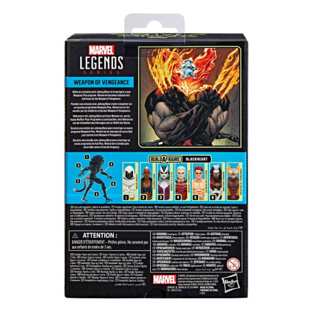 Marvel Legends Strange Tales - Weapon of Vengeance (Hellverine) - Blackheart BAF