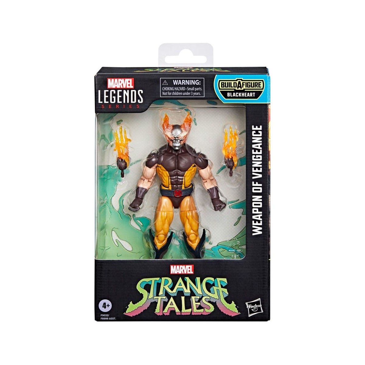 Marvel Legends Strange Tales - Weapon of Vengeance (Hellverine) - Blackheart BAF