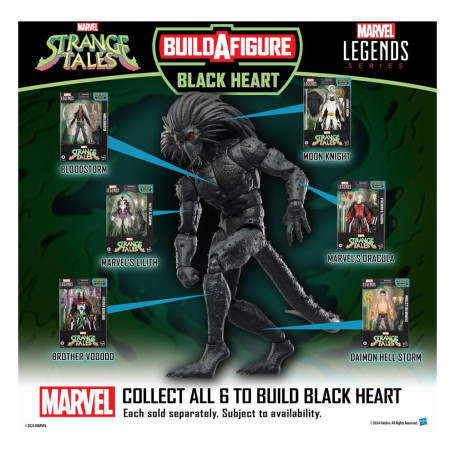 Marvel Legends Strange Tales - Brother Voodoo - Blackheart BAF