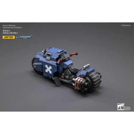 JoyToy Space Marines - Ultramarines - Outrider Bike 1/18 - Warhammer 40K