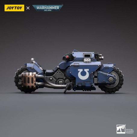 JoyToy Space Marines - Ultramarines - Outrider Bike 1/18 - Warhammer 40K