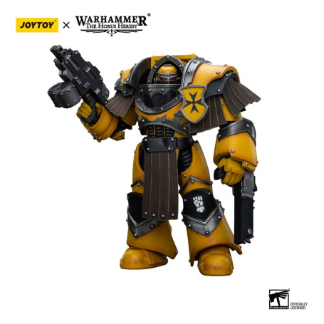 JoyToy Imperial Fists - Legion Cataphractii Terminator Squad - Legion Cataphractii with Chainfist 1/18