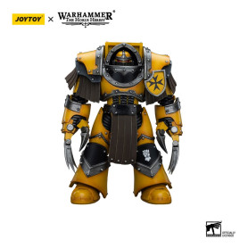 JoyToy Imperial Fists - Legion Cataphractii Terminator Squad - Legion Cataphractii with Lightning Claws 1/18