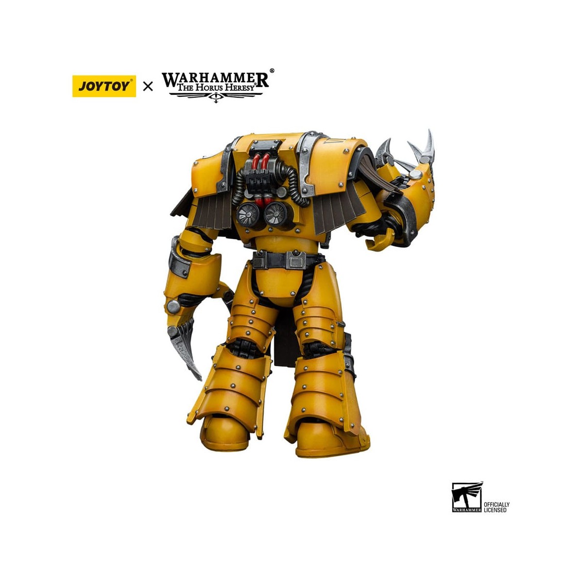 JoyToy Imperial Fists - Legion Cataphractii Terminator Squad - Legion Cataphractii with Lightning Claws 1/18