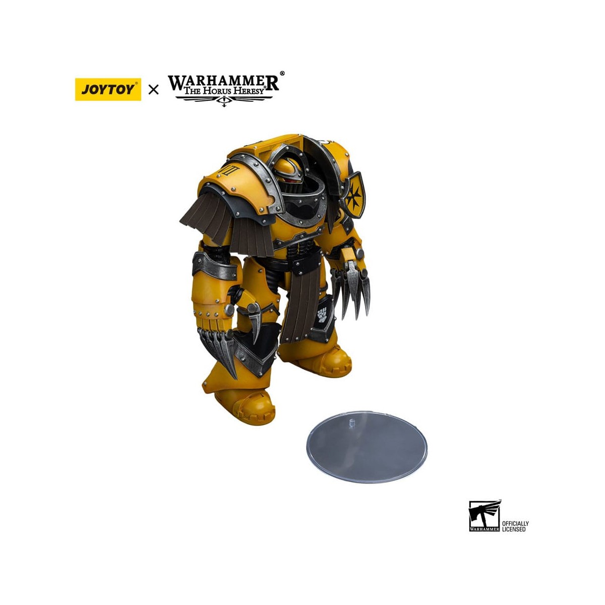 JoyToy Imperial Fists - Legion Cataphractii Terminator Squad - Legion Cataphractii with Lightning Claws 1/18
