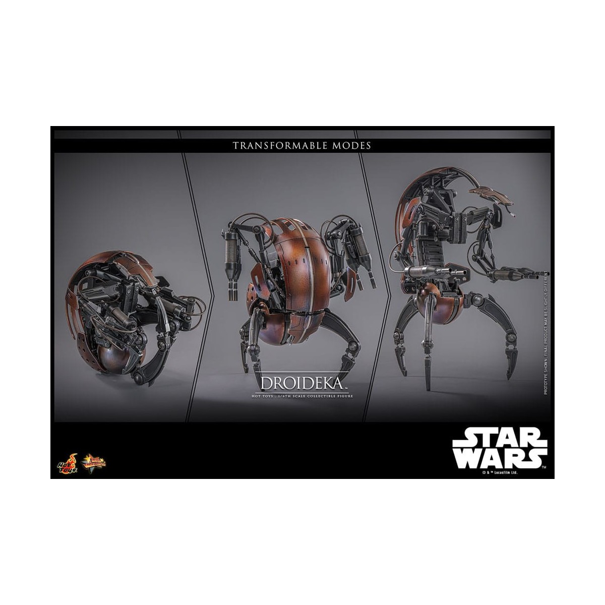 Hot Toys Star Wars The Phantom Menace - Droideka MMS 1/6