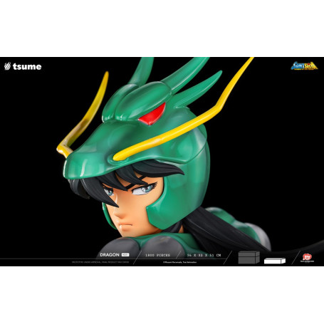 Tsume Statue HQS+ Saint Seiya - Shiryu of the Dragon V.1 1/4