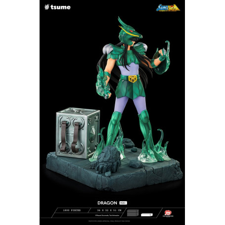 Tsume Statue HQS+ Saint Seiya - Shiryu of the Dragon V.1 1/4
