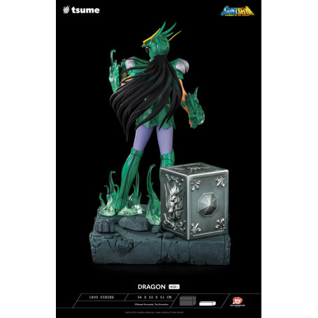 Tsume Statue HQS+ Saint Seiya - Shiryu of the Dragon V.1 1/4