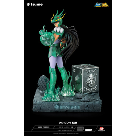Tsume Statue HQS+ Saint Seiya - Shiryu of the Dragon V.1 1/4