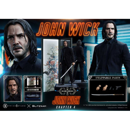 Prime 1 Studio - John Wick Chapter 4 Ultimate Premium Masterline Series 1/4 John Wick Deluxe Version