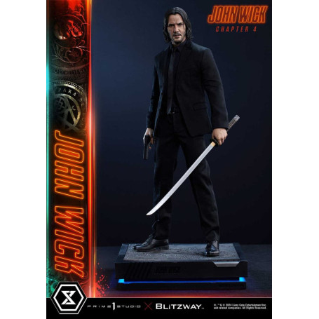 Prime 1 Studio - John Wick Chapter 4 Ultimate Premium Masterline Series 1/4 John Wick Deluxe Version