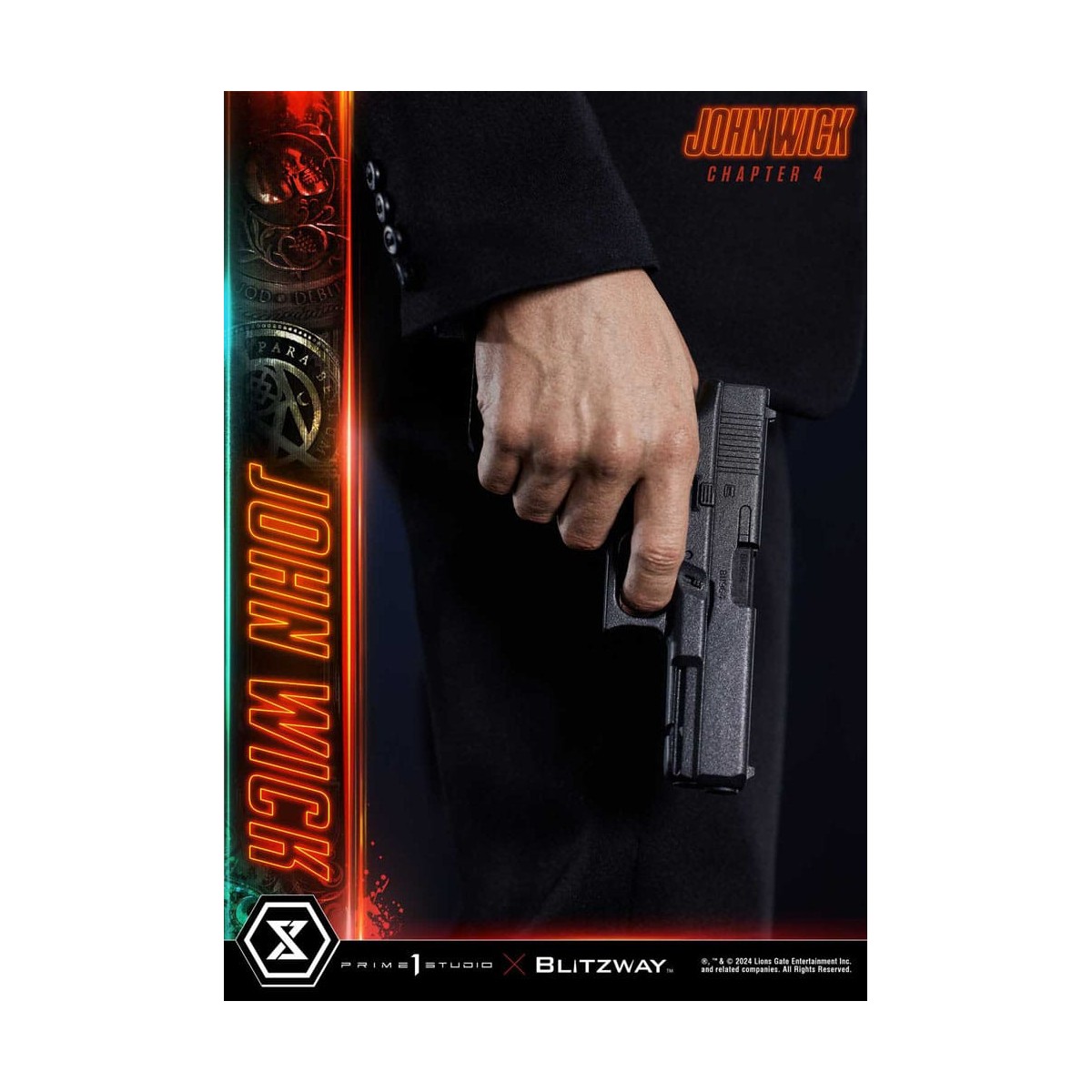 Prime 1 Studio - John Wick Chapter 4 Ultimate Premium Masterline Series 1/4 John Wick Deluxe Version