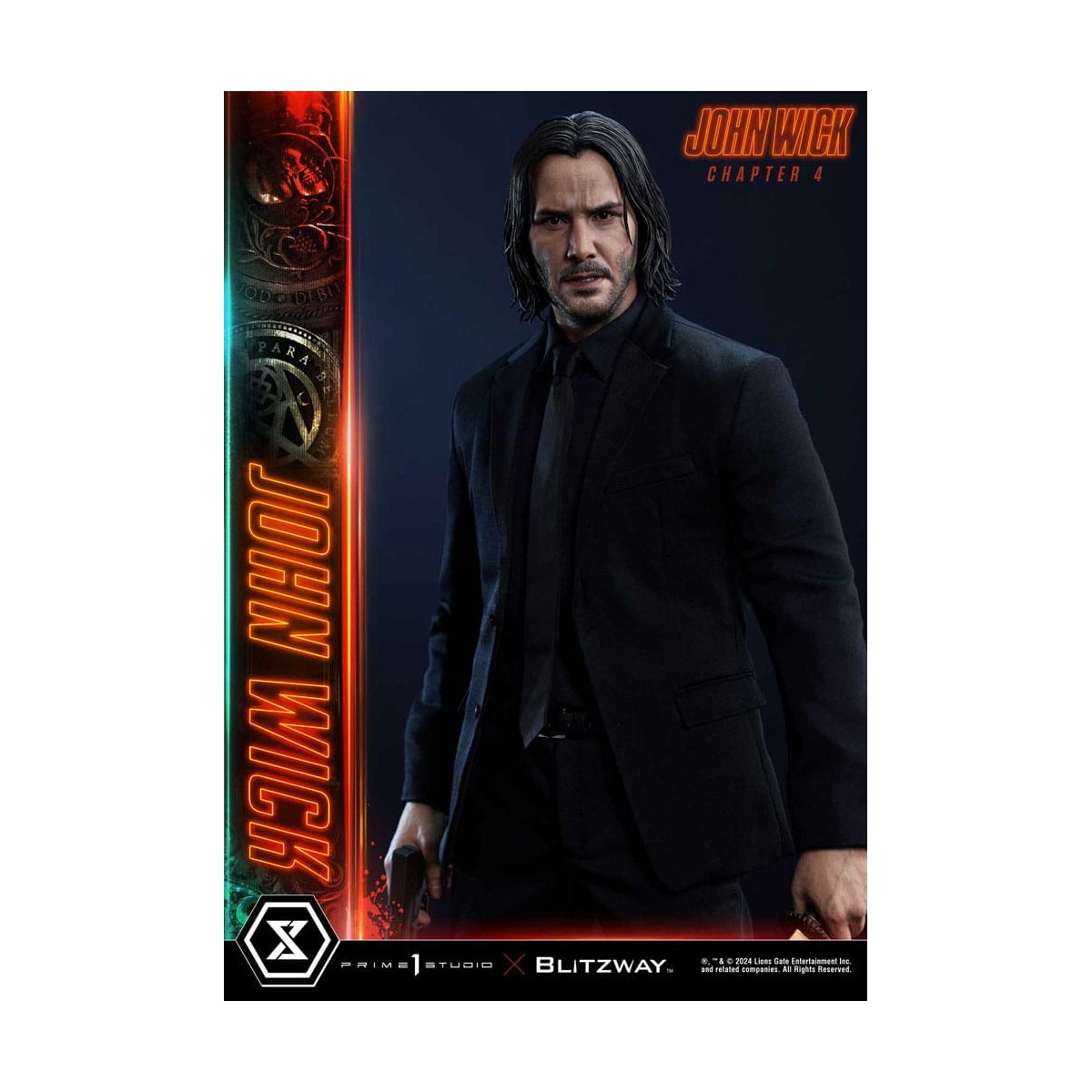 Prime 1 Studio - John Wick Chapter 4 Ultimate Premium Masterline Series 1/4 John Wick Deluxe Version