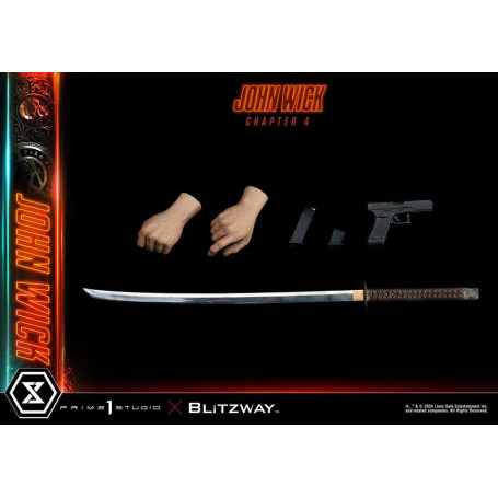 Prime 1 Studio - John Wick Chapter 4 Ultimate Premium Masterline Series 1/4 John Wick Deluxe Version