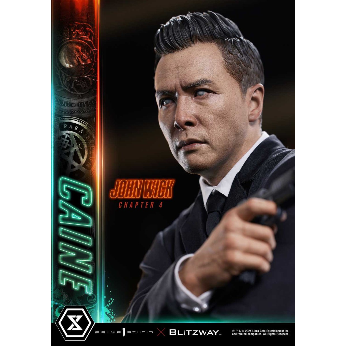 Prime 1 Studio - John Wick Chapter 4 Ultimate Premium Masterline Series 1/4 Caine Deluxe Version