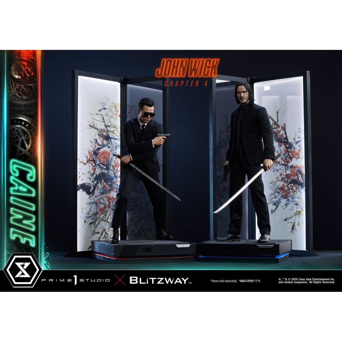 Prime 1 Studio - John Wick Chapter 4 Ultimate Premium Masterline Series 1/4 Caine Deluxe Version