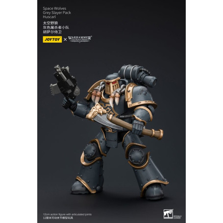 JoyToy Space Marines - Space Wolves - Grey Slayer Pack - Huscarl 1/18 - The Horus Heresy