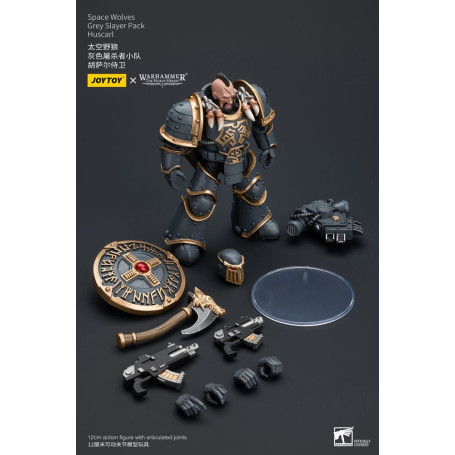 JoyToy Space Marines - Space Wolves - Grey Slayer Pack - Huscarl 1/18 - The Horus Heresy
