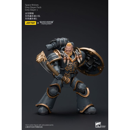 JoyToy Space Marines - Space Wolves - Grey Slayer Pack - Grey Slayer 1 1/18 - The Horus Heresy