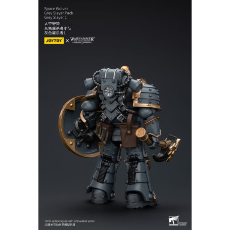 JoyToy Space Marines - Space Wolves - Grey Slayer Pack - Grey Slayer 1 1/18 - The Horus Heresy