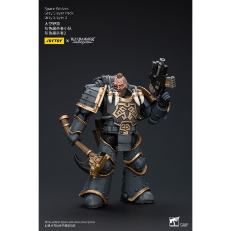 JoyToy Space Marines - Space Wolves - Grey Slayer Pack - Grey Slayer 2 1/18 - The Horus Heresy