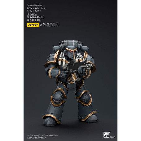 JoyToy Space Marines - Space Wolves - Grey Slayer Pack - Grey Slayer 2 1/18 - The Horus Heresy