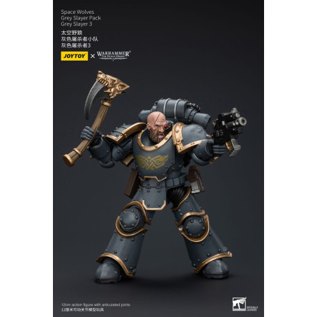 JoyToy Space Marines - Space Wolves - Grey Slayer Pack - Grey Slayer 3 1/18 - The Horus Heresy