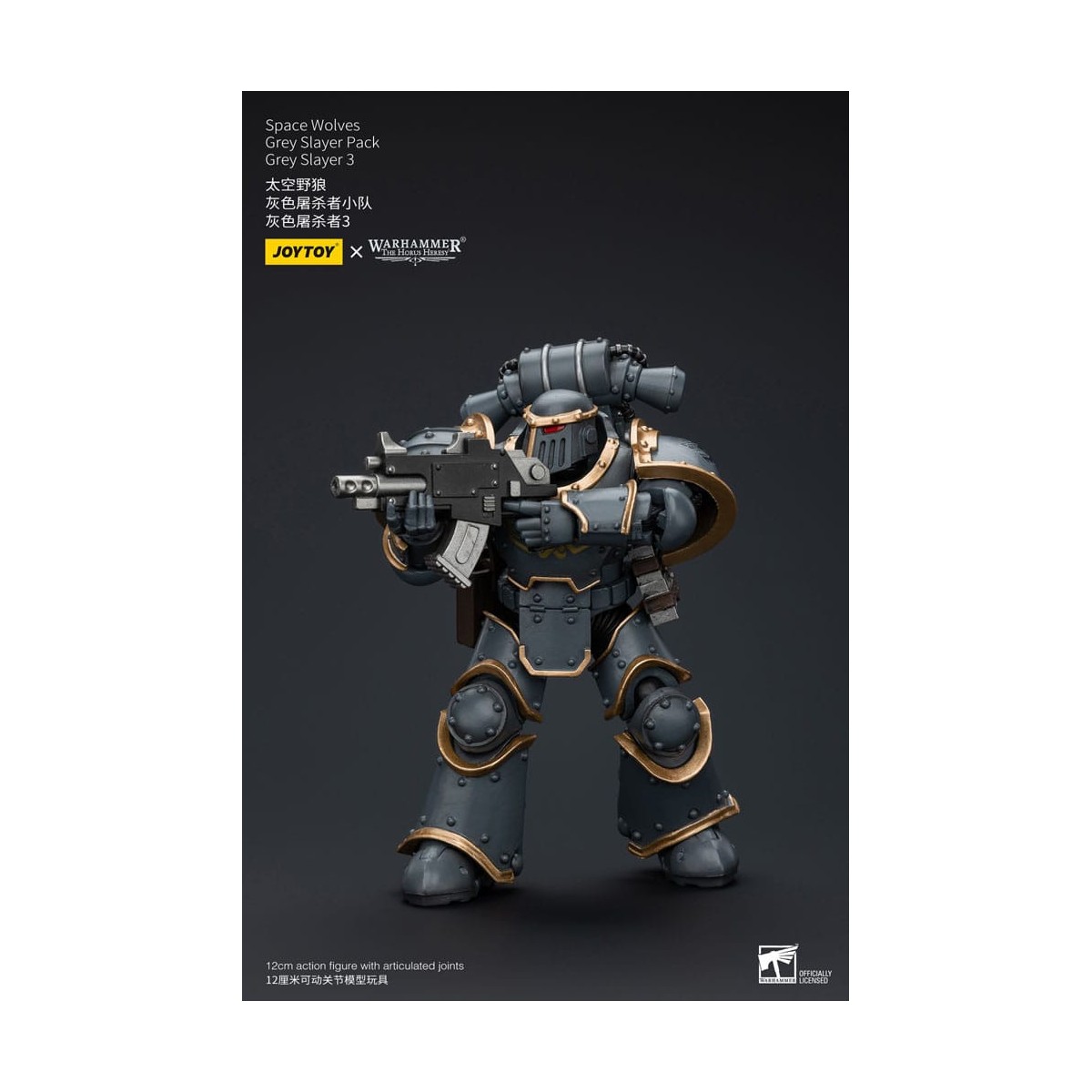 JoyToy Space Marines - Space Wolves - Grey Slayer Pack - Grey Slayer 3 1/18 - The Horus Heresy