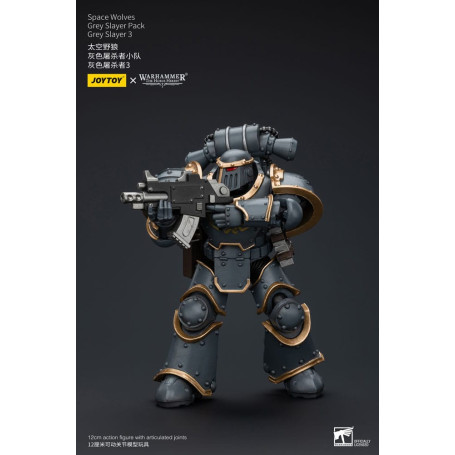 JoyToy Space Marines - Space Wolves - Grey Slayer Pack - Grey Slayer 3 1/18 - The Horus Heresy