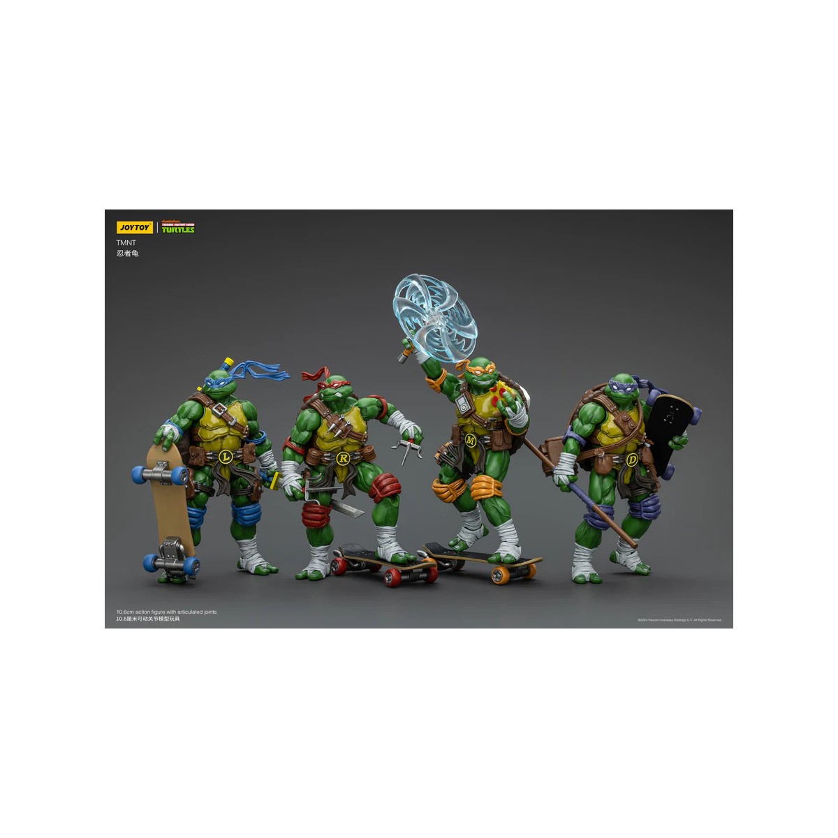 JoyToy TMNT - Leonardo - Teenage Mutant Ninja Turtles 1/18