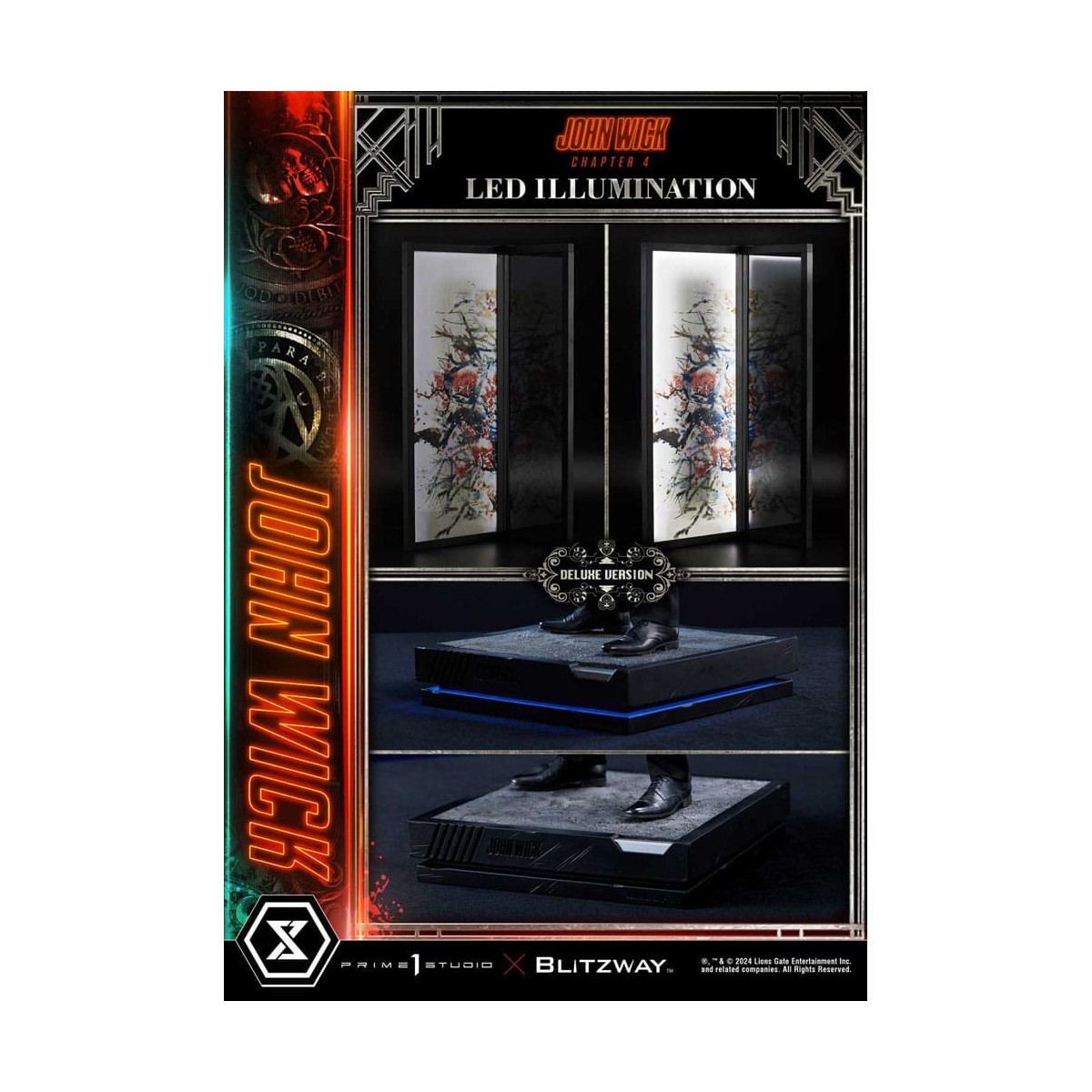Prime 1 Studio - John Wick Chapter 4 Ultimate Premium Masterline Series 1/4 John Wick Deluxe Bonus Version