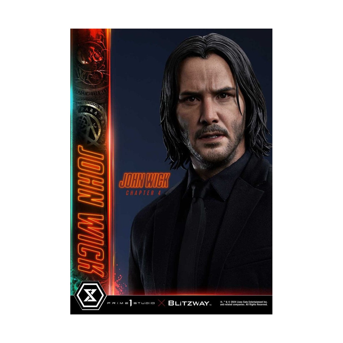 Prime 1 Studio - John Wick Chapter 4 Ultimate Premium Masterline Series 1/4 John Wick Deluxe Bonus Version