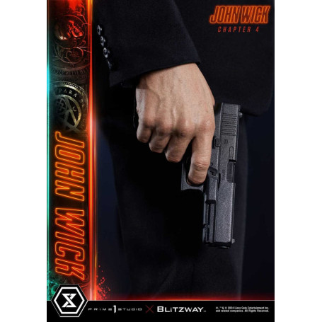 Prime 1 Studio - John Wick Chapter 4 Ultimate Premium Masterline Series 1/4 John Wick Deluxe Bonus Version