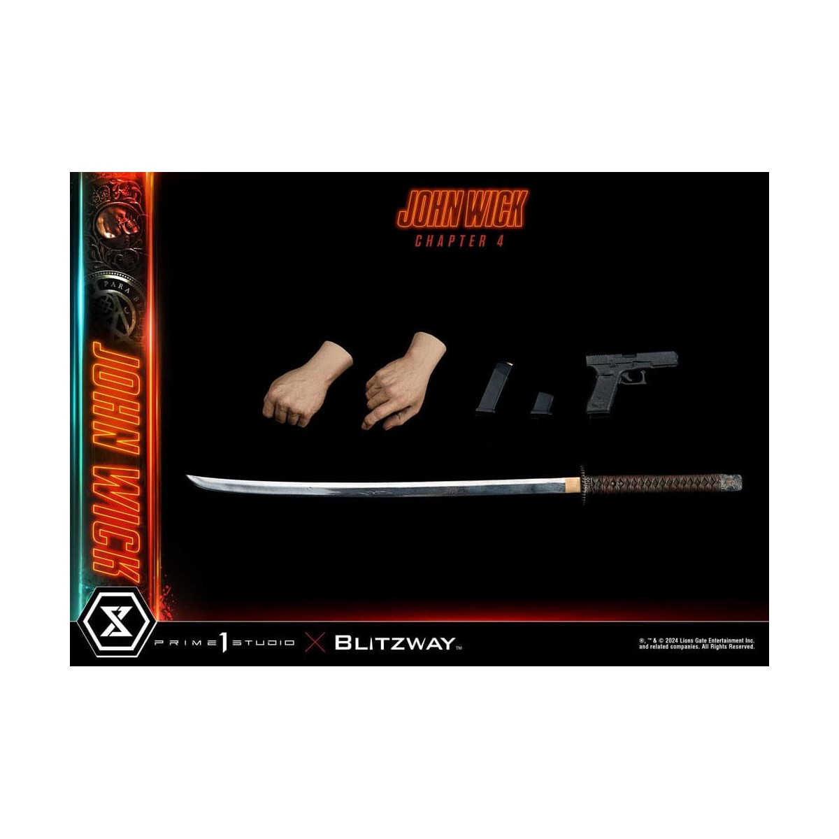 Prime 1 Studio - John Wick Chapter 4 Ultimate Premium Masterline Series 1/4 John Wick Deluxe Bonus Version