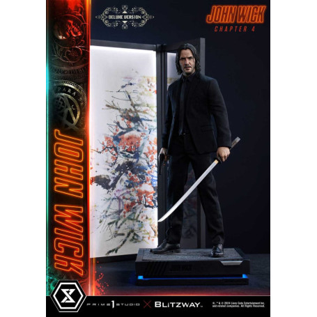 Prime 1 Studio - John Wick Chapter 4 Ultimate Premium Masterline Series 1/4 John Wick Deluxe Bonus Version
