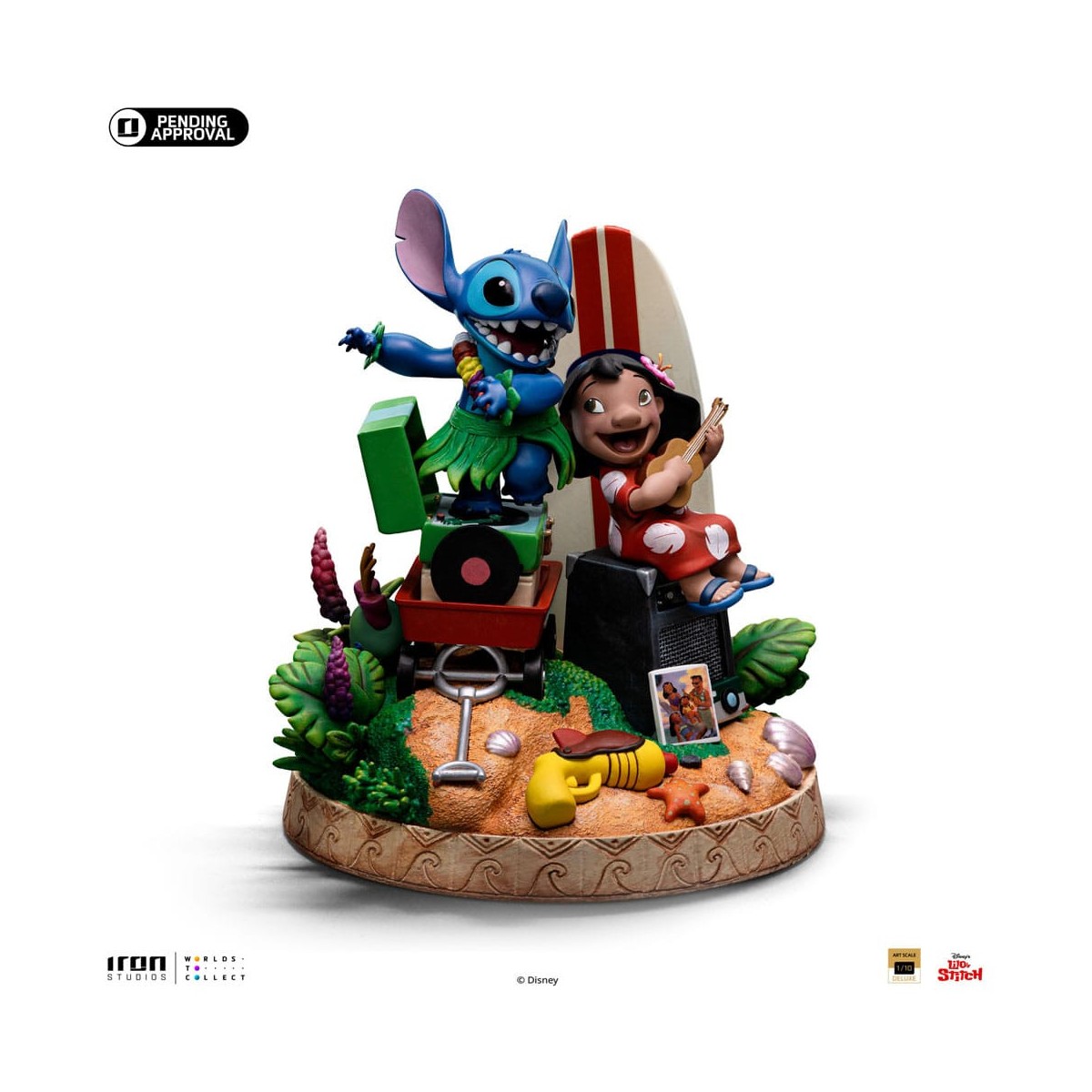 Iron Studios - Disney - Lilo & Stitch Deluxe Art Scale 1/10