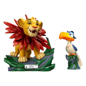 Disney - Beast Kingdom Master Craft Little Simba & Zazu - The Lion King