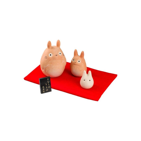 Maison Ghibli - Three Totoro Shigaraki Statuettes - My Neighbor Totoro