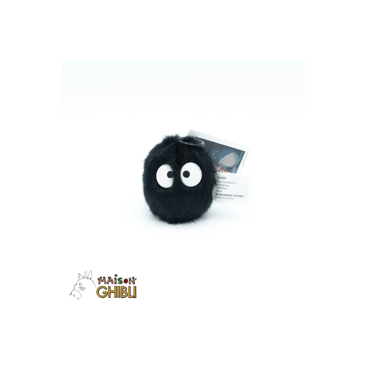 Maison Ghibli Noiraude vibrating plush - Susuwatari Mon Voisin Totoro
