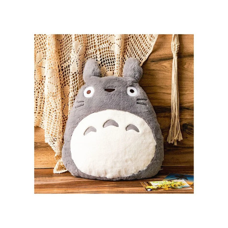 Maison Ghibli Coussin Nakayoshi Totoro Gris - My Neighbor Totoro