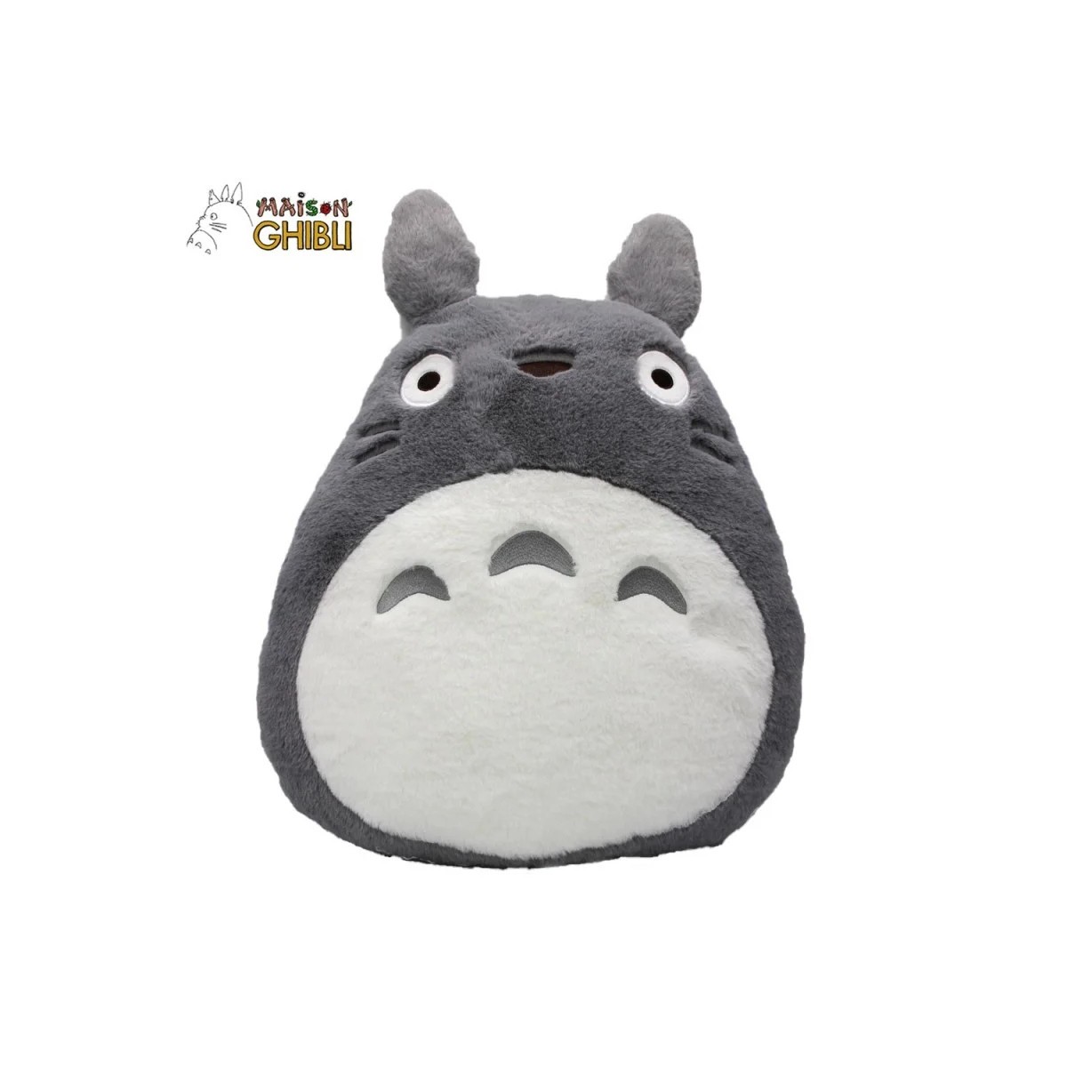 Maison Ghibli Coussin Nakayoshi Totoro Gris - My Neighbor Totoro