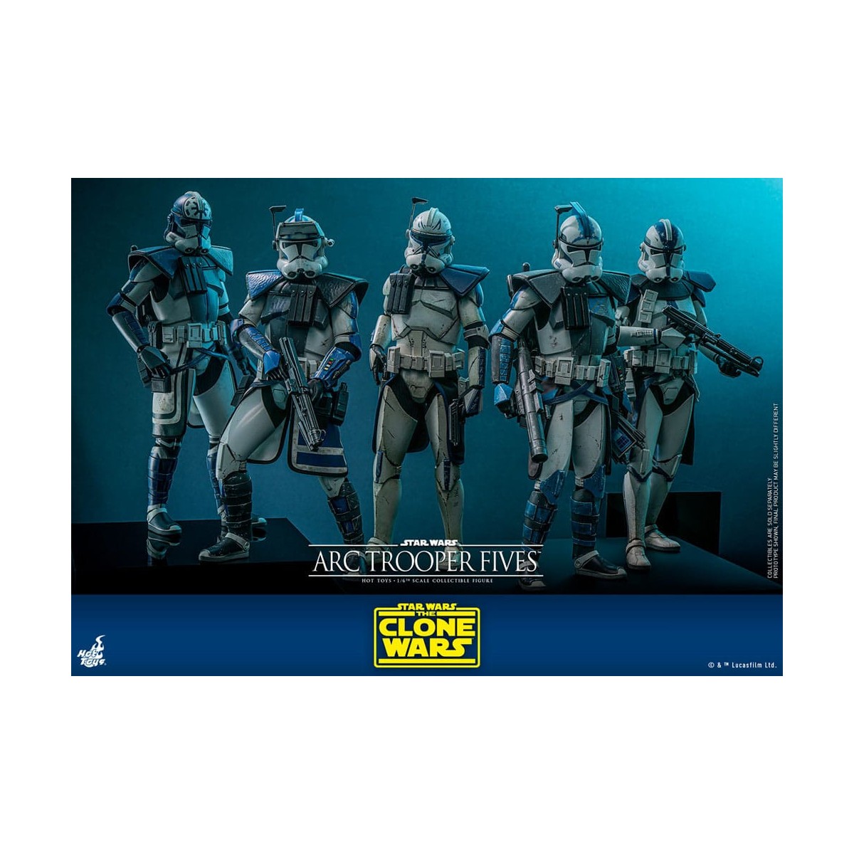 Hot Toys Star Wars - Clone Trooper Five - The Clone Wars 1/6