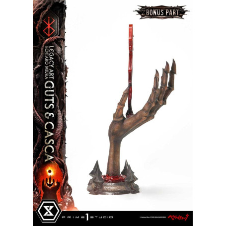Prime 1 Studio Berserk - Kentaro Miura Legacy Art Berserker GUTS & CASCA 1/6 Scale Statue Bonus Version