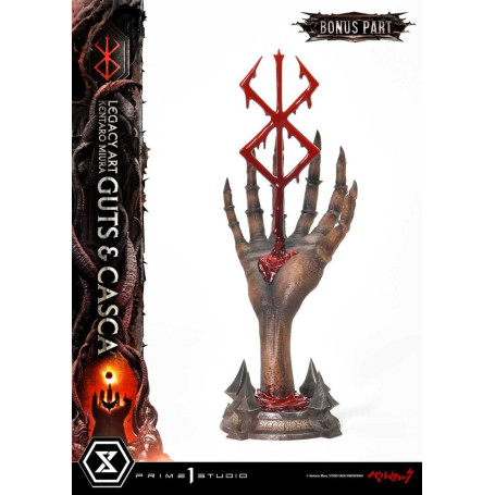 Prime 1 Studio Berserk - Kentaro Miura Legacy Art Berserker GUTS & CASCA 1/6 Scale Statue Bonus Version